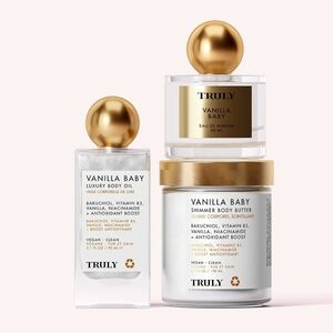 Truly Vanilla Baby Luxury Skincare Set